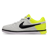 Scarpa da calcio Nike5 Street Gato grigio e verde da interno IC