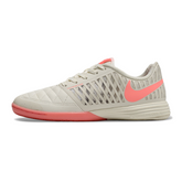 Scarpa da calcio indoor Nike Lunar Gato II IC grigia e rosa