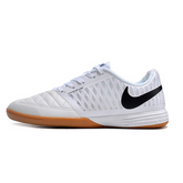 Chuteira Futsal Nike Lunar Gato II IC Branca e Cinza - VENI Futebol