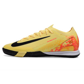 Scarpa da calcio Nike Mercurial Vapor 16 Elite Mbappe Pack grigia e gialla da interno IC