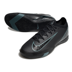 Scarpa da calcio da interno Nike Mercurial Vapor 16 Elite Shadow Pack nera e bianca