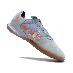 Chuteira Futsal Nike Streetgato IC Cinza, Roxa e Laranja - VENI Futebol