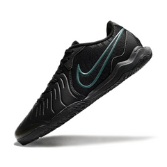 Scarpa da calcio da interno Nike Tiempo 10 Legend Academy Shadow Pack blu e nera