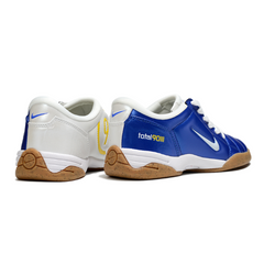 Nike Total 90 III White and Blue Indoor IC Football Boot