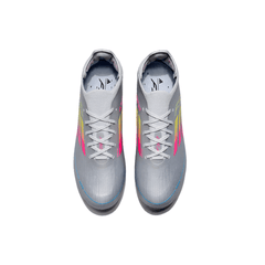 Chuteira Infantil Campo Adidas F50 Elite FG Branca, Rosa e Amarela - VENI Futebol