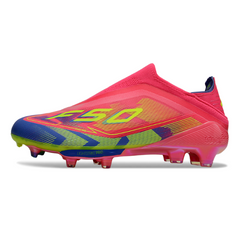 Scarpa da calcio per bambini Adidas F50+ Elite Laceless Mystic Victory Pack Firm Ground FG