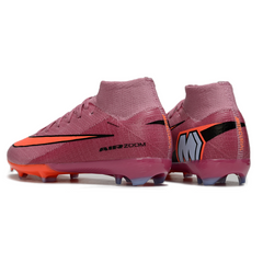 Nike Air Zoom Mercurial Superfly 10 Elite Pink Firm Ground FG Kids Football Boot