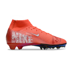 Botas de fútbol Nike Air Zoom Mercurial Superfly 10 Elite Red Firm Ground FG para niños