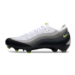 Nike Air Zoom Mercurial Vapor 16 Elite Air Max 95 White and Gray Firm Ground FG Kids Football Boot