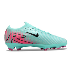 Nike Air Zoom Mercurial Vapor 16 Elite Light Blue and Pink Firm Ground FG Kids Football Boot