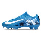 Botas de fútbol Nike Air Zoom Mercurial Vapor 16 Elite azul claro para terreno firme FG para niños