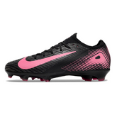 Nike Air Zoom Mercurial Vapor 16 Elite Black and Pink Firm Ground FG Kids Football Boot