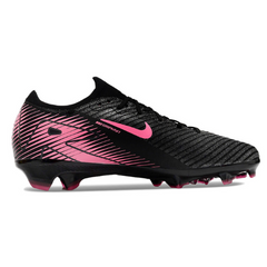 Nike Air Zoom Mercurial Vapor 16 Elite Black and Pink Firm Ground FG Kids Football Boot