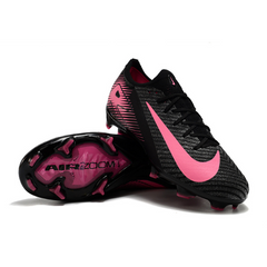 Nike Air Zoom Mercurial Vapor 16 Elite Black and Pink Firm Ground FG Kids Football Boot