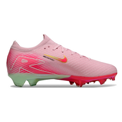Nike Air Zoom Mercurial Vapor 16 Elite Light Pink and Light Green Firm Ground FG Kids Football Boot