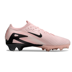 Scarpa da calcio per bambini Nike Air Zoom Mercurial Vapor 16 Elite rosa e nera per terreni compatti FG