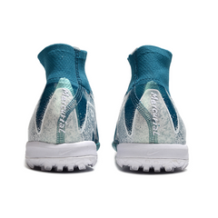 Botas de fútbol Nike Zoom Mercurial Superfly 10 Elite Kids Turf TF Azul Aguamarina