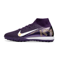 Nike Zoom Mercurial Superfly 10 Elite Mbappe Purple Turf TF Kids Football Boot