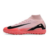 Botas de fútbol Nike Zoom Mercurial Superfly 10 Elite Turf TF para niños, color rosa