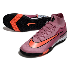 Scarpa da calcio Nike Zoom Mercurial Superfly 10 Elite per bambini, rosa chiaro, in erba sintetica