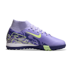 Botas de fútbol Nike Zoom Mercurial Superfly 10 Elite para niños, color púrpura césped TF