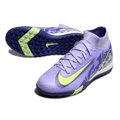Botas de fútbol Nike Zoom Mercurial Superfly 10 Elite para niños, color púrpura césped TF