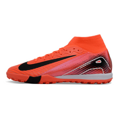Scarpa da calcio per bambini Nike Zoom Mercurial Superfly 10 Elite Turf TF rossa e nera