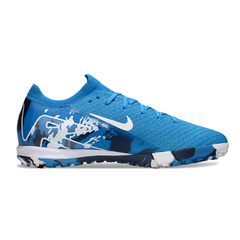 Scarpa da calcio Nike Zoom Mercurial Vapor 16 Elite per bambini blu e bianco Turf TF