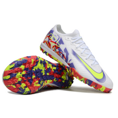 Scarpa da calcio Nike Zoom Mercurial Vapor 16 Elite Turf TF per bambini, bianca, viola e rossa