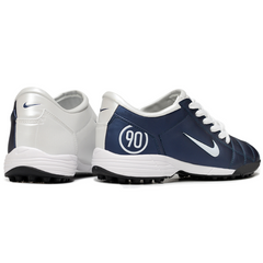 Scarpa da calcio Nike Total 90 III Turf TF per bambini blu e bianca