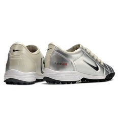 Scarpa da calcio Nike Total 90 III Kids Turf TF argento e grigio
