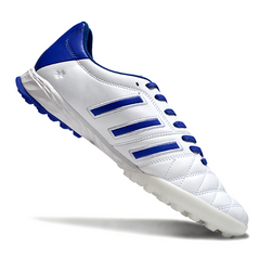 Scarpa da calcio Adidas Adipure 11Pro Turf TF bianca e blu