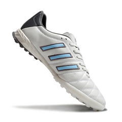 Scarpa da calcio Adidas Adipure 11Pro Turf TF bianca e grigia