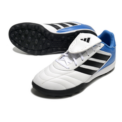 Scarpa da calcio Adidas Copa Gloro II Turf TF bianca, nera e blu