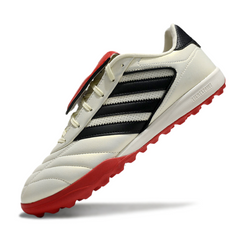 Scarpa da calcio Adidas Copa Gloro II Turf TF bianca, nera e rossa