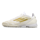Adidas F50 Elite White and Gold Turf TF Football Boot