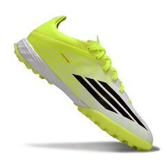 Adidas F50 Elite White and Yellow Turf TF Football Boot