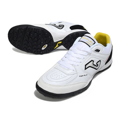 Joma Top Flex White and Black Turf TF Football Boot