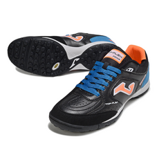 Joma Top Flex Black Blue and Orange Turf TF Football Boot