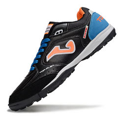 Joma Top Flex Black Blue and Orange Turf TF Football Boot