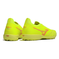 Bota de fútbol Mizuno Neo Sala Turf TF verde y roja