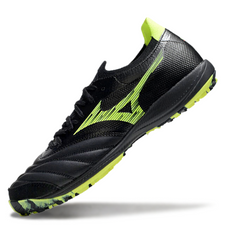Mizuno Neo Sala Turf TF Black and Light Green Football Boot
