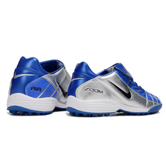Scarpa da calcio Nike Air Zoom Total 90 III Turf TF grigia e blu