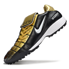 Nike Air Zoom Total 90 III Black and Gold Turf TF Football Boot