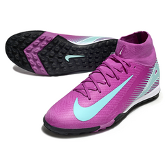 Nike Zoom Mercurial Superfly 10 Elite Purple and Blue Turf TF Football Boot