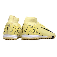 Scarpa da calcio Nike Zoom Mercurial Superfly 10 Elite Turf TF gialla e nera