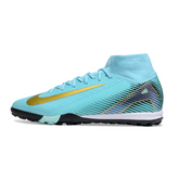 Scarpa da calcio Nike Zoom Mercurial Superfly 10 Elite Light Blue Turf TF