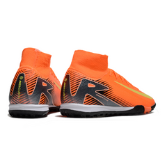 Nike Zoom Mercurial Superfly 10 Elite Orange Turf TF Football Boot