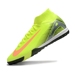 Nike Zoom Mercurial Superfly 10 Elite Yellow Turf TF Football Boot