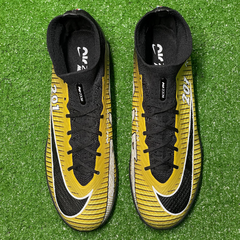 Chuteira Sociedad Nike Zoom Mercurial Superfly 9 Elite TF Mbappé Record Pack Tamanho 43